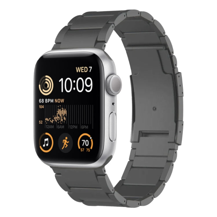 Bracelet de montre en métal titane, For Apple Watch Series 10 46mm, For Apple Watch Series 10 42mm, For Apple Watch SE 2023 44mm, For Apple Watch SE 2023 40mm, For Apple Watch Ultra 2 49mm, For Apple Watch Series 9 45mm, For Apple Watch Series 9 41mm  ...