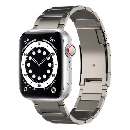 Bracelet de montre en métal titane, For Apple Watch SE 44mm, For Apple Watch Series 6 40mm, For Apple Watch Series 6 44mm, For Apple Watch Series 5 44mm, For Apple Watch Series 5 40mm, For Apple Watch Series 4 44mm, For Apple Watch Series 4 40mm       ...