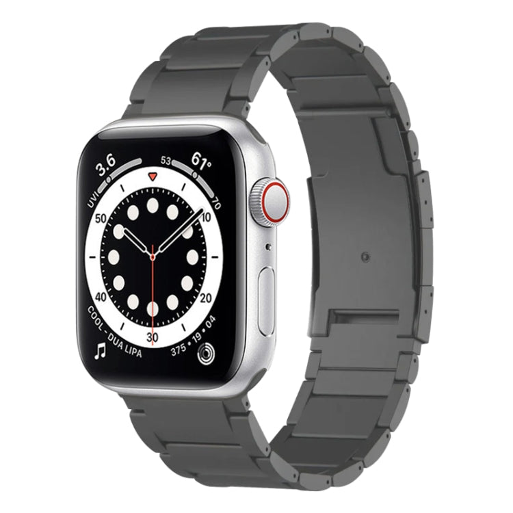 Bracelet de montre en métal titane, For Apple Watch SE 44mm, For Apple Watch Series 6 40mm, For Apple Watch Series 6 44mm, For Apple Watch Series 5 44mm, For Apple Watch Series 5 40mm, For Apple Watch Series 4 44mm, For Apple Watch Series 4 40mm       ...