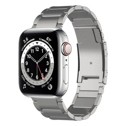 Bracelet de montre en métal titane, For Apple Watch SE 44mm, For Apple Watch Series 6 40mm, For Apple Watch Series 6 44mm, For Apple Watch Series 5 44mm, For Apple Watch Series 5 40mm, For Apple Watch Series 4 44mm, For Apple Watch Series 4 40mm       ...