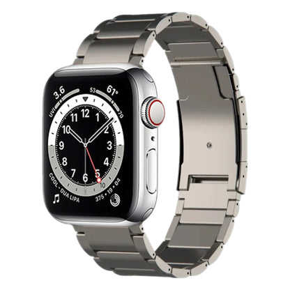 Bracelet de montre en métal titane, For Apple Watch SE 44mm, For Apple Watch Series 6 40mm, For Apple Watch Series 6 44mm, For Apple Watch Series 5 44mm, For Apple Watch Series 5 40mm, For Apple Watch Series 4 44mm, For Apple Watch Series 4 40mm       ...