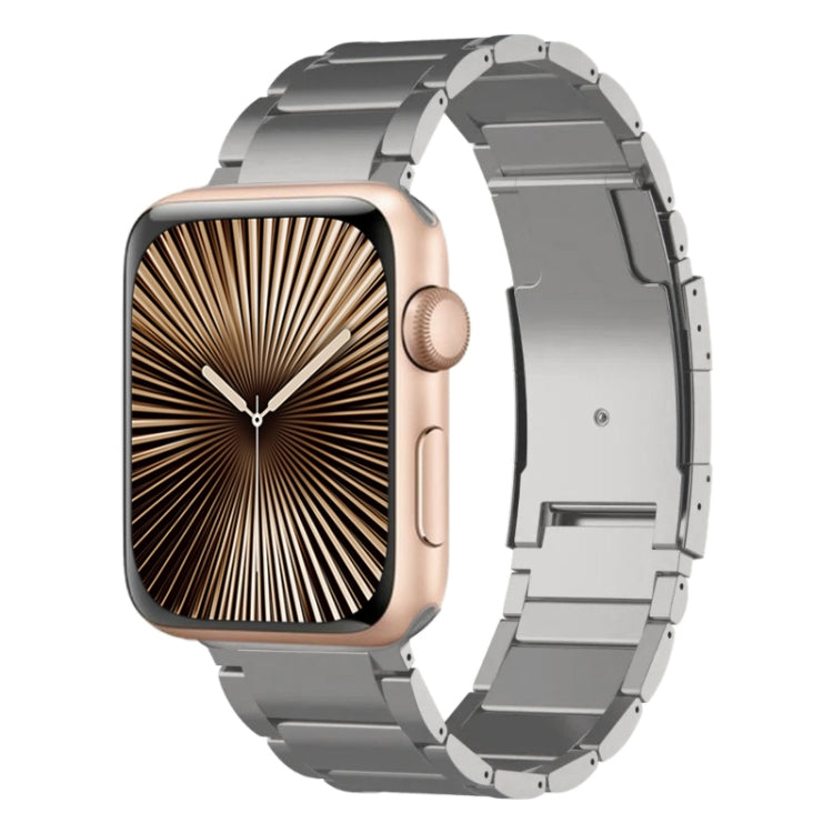 Bracelet de montre en métal titane, For Apple Watch Series 10 46mm, For Apple Watch Series 10 42mm, For Apple Watch SE 2023 44mm, For Apple Watch SE 2023 40mm, For Apple Watch Ultra 2 49mm, For Apple Watch Series 9 45mm, For Apple Watch Series 9 41mm  ...