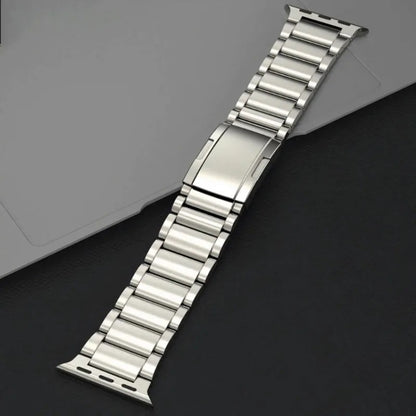 Bracelet de montre en métal titane, For Apple Watch SE 44mm, For Apple Watch Series 6 40mm, For Apple Watch Series 6 44mm, For Apple Watch Series 5 44mm, For Apple Watch Series 5 40mm, For Apple Watch Series 4 44mm, For Apple Watch Series 4 40mm       ...