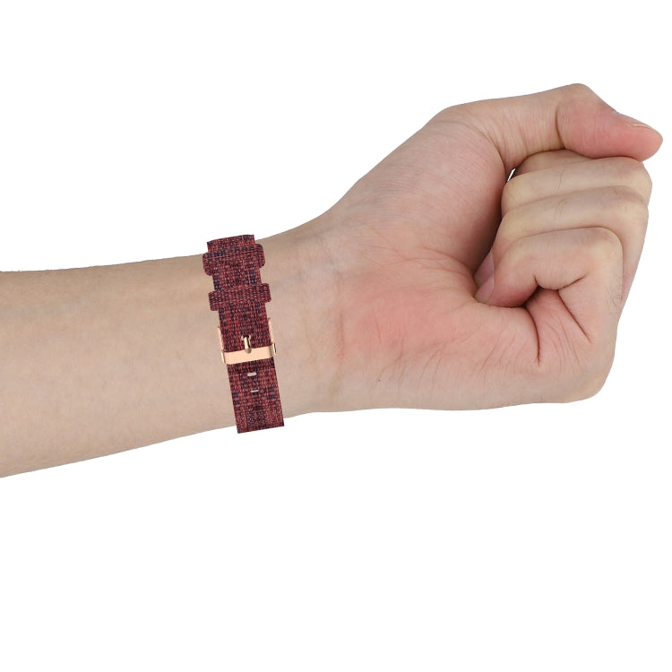Tête en plastique tressée en nylon, taille : taille unique., For Fitbit Charge 4 / Charge 3 / Charge3 SE