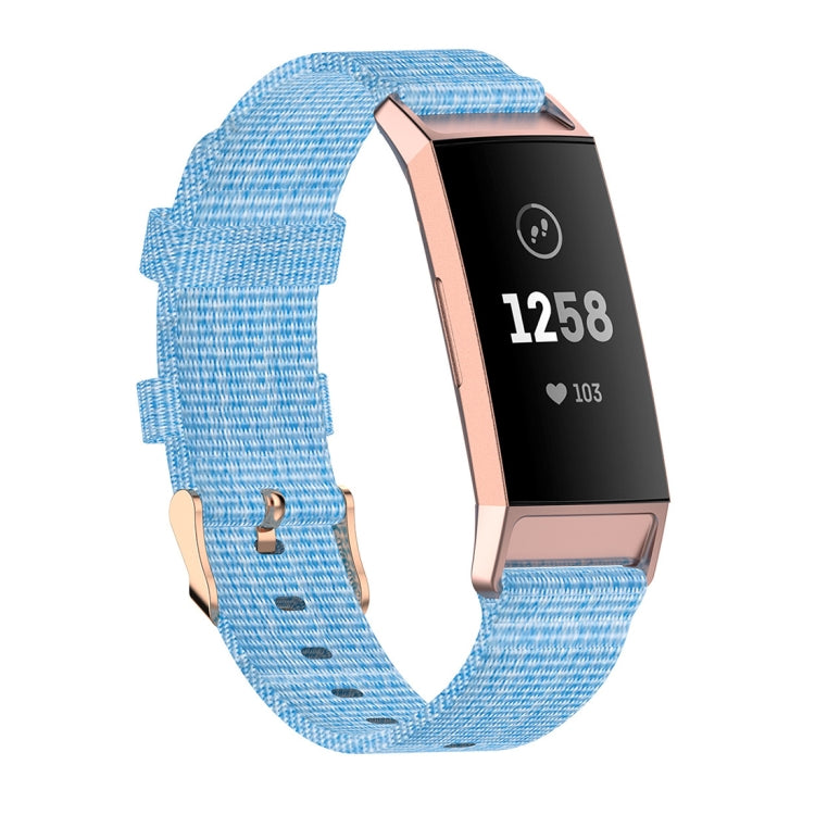 Tête en plastique tressée en nylon, taille : taille unique., For Fitbit Charge 4 / Charge 3 / Charge3 SE