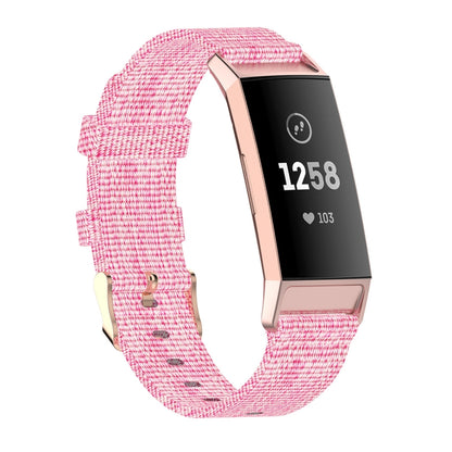 Tête en plastique tressée en nylon, taille : taille unique., For Fitbit Charge 4 / Charge 3 / Charge3 SE