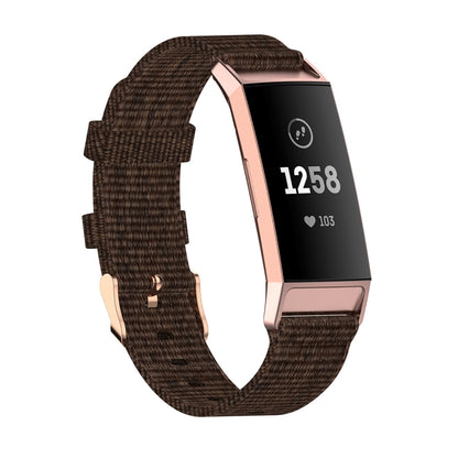 Tête en plastique tressée en nylon, taille : taille unique., For Fitbit Charge 4 / Charge 3 / Charge3 SE