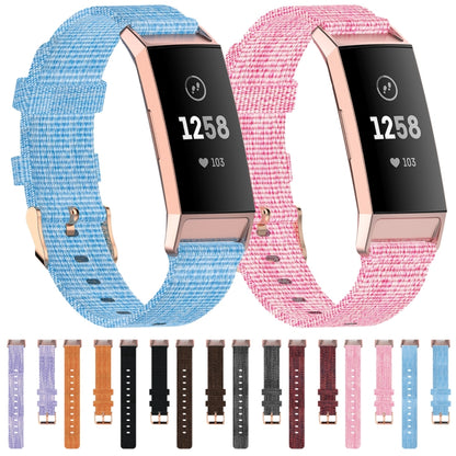 Tête en plastique tressée en nylon, taille : taille unique., For Fitbit Charge 4 / Charge 3 / Charge3 SE