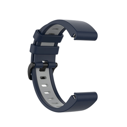 Bracelet en silicone bicolore, For Garmin Fenix 6S