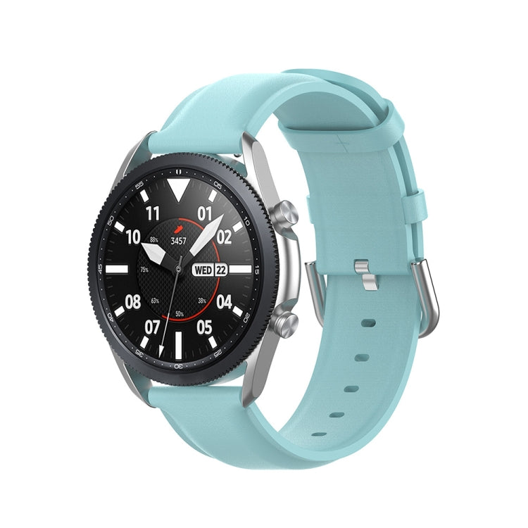 Bracelet en cuir à queue ronde, taille : taille libre 20 mm., For Galaxy Watch 3 41mm