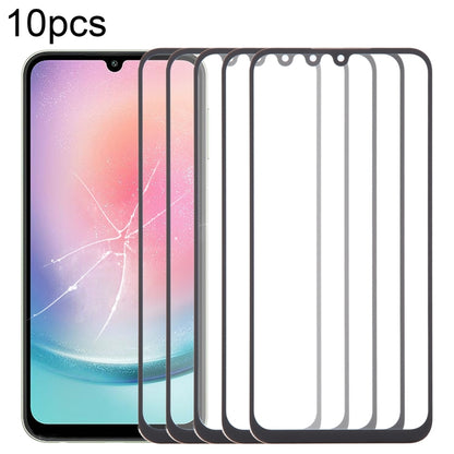 Lot de 10 lentilles extérieures en verre pour écran avant avec adhésif optiquement transparent OCA