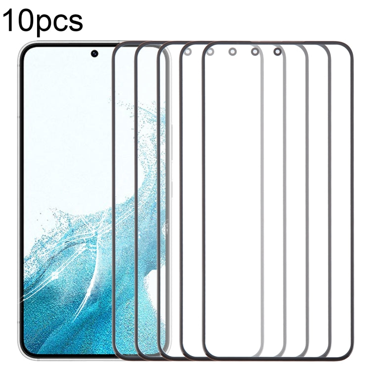 Lot de 10 lentilles extérieures en verre pour écran avant avec adhésif optiquement transparent OCA