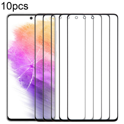 Lot de 10 lentilles extérieures en verre pour écran avant avec adhésif optiquement transparent OCA