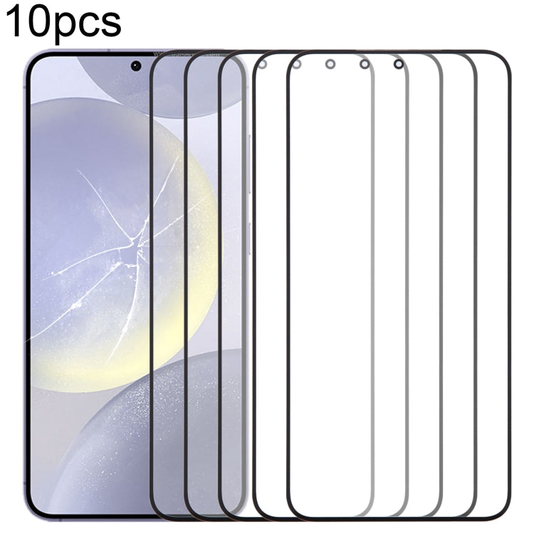 Lot de 10 lentilles extérieures en verre pour écran avant avec adhésif optiquement transparent OCA
