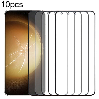 Lot de 10 lentilles extérieures en verre pour écran avant avec adhésif optiquement transparent OCA