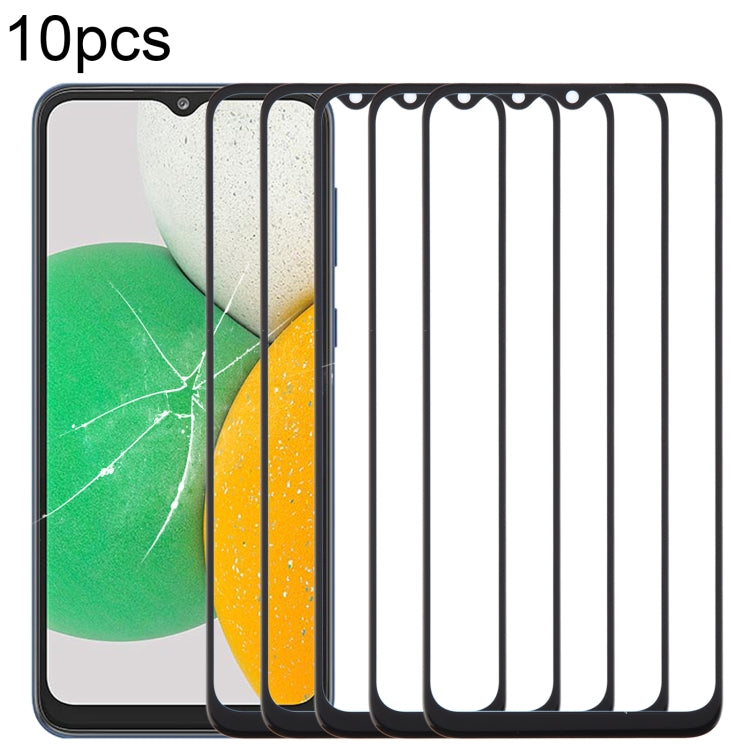 Lot de 10 lentilles extérieures en verre pour écran avant avec adhésif optiquement transparent OCA