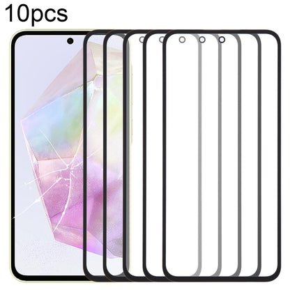 Lot de 10 lentilles extérieures en verre pour écran avant avec adhésif optiquement transparent OCA