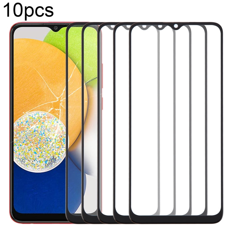Lot de 10 lentilles extérieures en verre pour écran avant avec adhésif optiquement transparent OCA