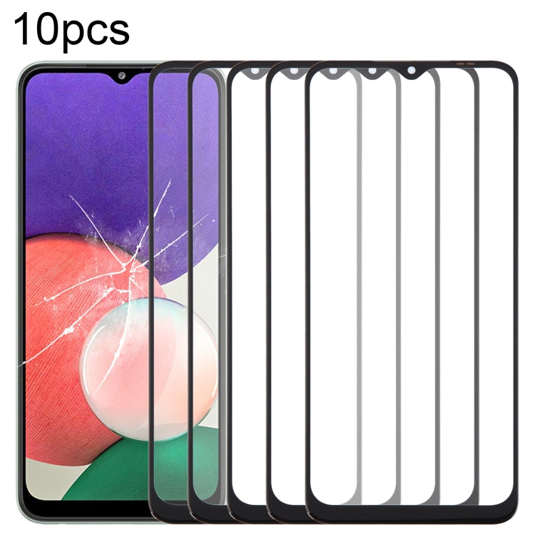 Lot de 10 lentilles extérieures en verre pour écran avant avec adhésif optiquement transparent OCA