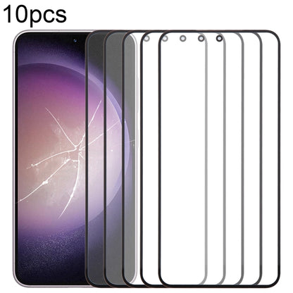 Lot de 10 lentilles extérieures en verre pour écran avant avec adhésif optiquement transparent OCA