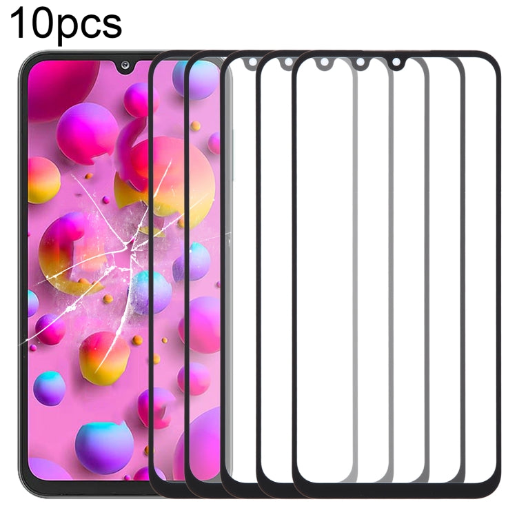 Lot de 10 lentilles extérieures en verre pour écran avant avec adhésif optiquement transparent OCA