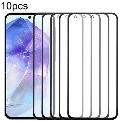 Lot de 10 lentilles extérieures en verre pour écran avant avec adhésif optiquement transparent OCA