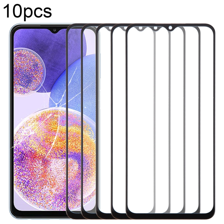 Lot de 10 lentilles extérieures en verre pour écran avant avec adhésif optiquement transparent OCA