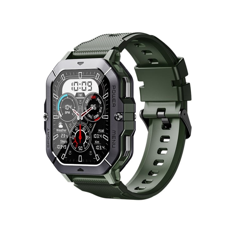 Montre intelligente de sport LEMFO C28 2,02 pouces, prise en charge des appels Bluetooth/notification de message/moniteur de santé de fréquence cardiaque/tension artérielle