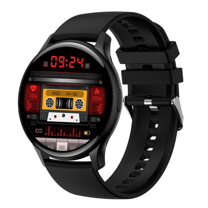 LEMFO HK89 1,43 pouces BT5.0 IP67 Montre intelligente de sport, prise en charge des appels Bluetooth/notification de message/moniteur de santé de fréquence cardiaque/tension artérielle
