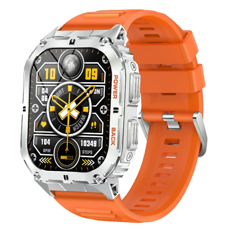 Montre connectée de sport LEMFO K61 Pro 1,96 pouces BT5.0, prise en charge des appels Bluetooth / sommeil / oxygène dans le sang / fréquence cardiaque / pression artérielle