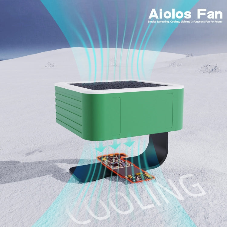 Machine intégrée de refroidissement + éclairage + extraction de fumée Aiolos 2UUL