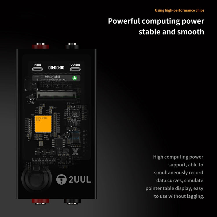 Détecteur de PCB de puissance à écran couleur à rafraîchissement élevé 2UUL PW11 Power X