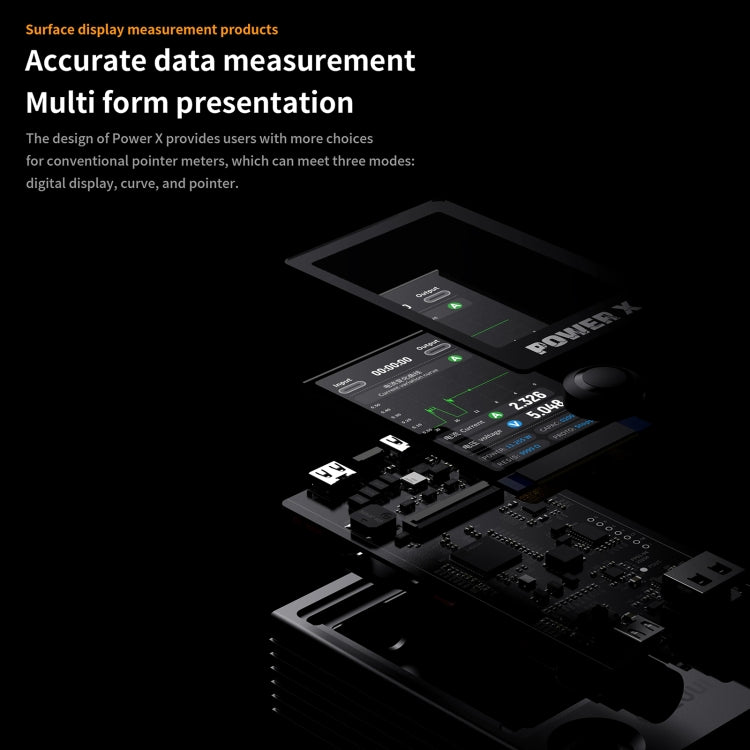 Détecteur de PCB de puissance à écran couleur à rafraîchissement élevé 2UUL PW11 Power X