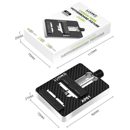 Fixation de carte mère en fibre de carbone haute température Luowei LW-AP01