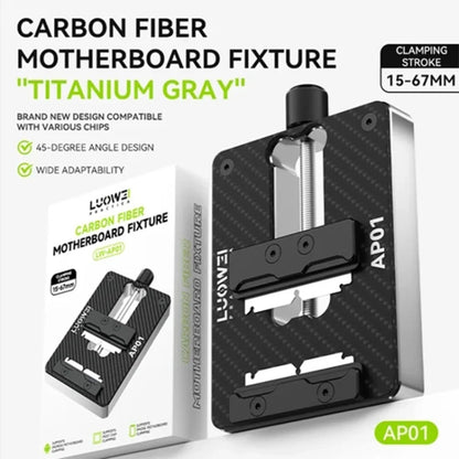 Fixation de carte mère en fibre de carbone haute température Luowei LW-AP01