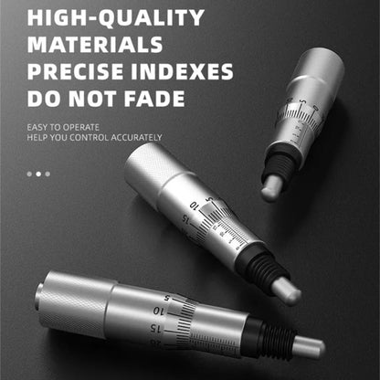 Luowei LW-305 double axe multifonctionnel écran IC et caméra plate-forme de meulage d'anneau de fer extérieur