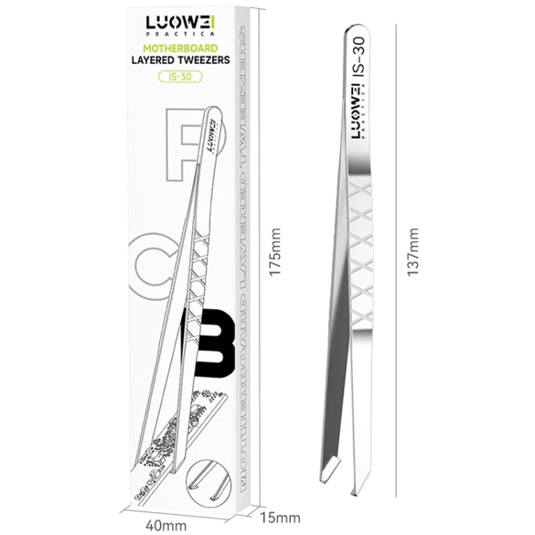 Pincettes antidérapantes en couches pour carte mère Luowei IS-30