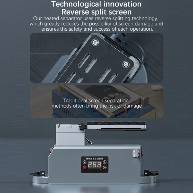 Séparateur d'écran chauffant thermostatique TBK 988X