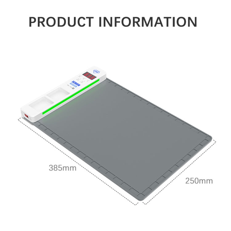 Machine séparée professionnelle d'écran d'affichage à cristaux liquides de TBK-586A