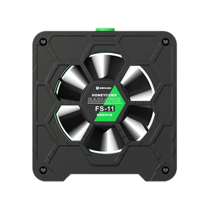 Mijing FS-11 refroidissement + durcissement UV + ventilateur rayonnant en nid d'abeille d'extraction de fumée