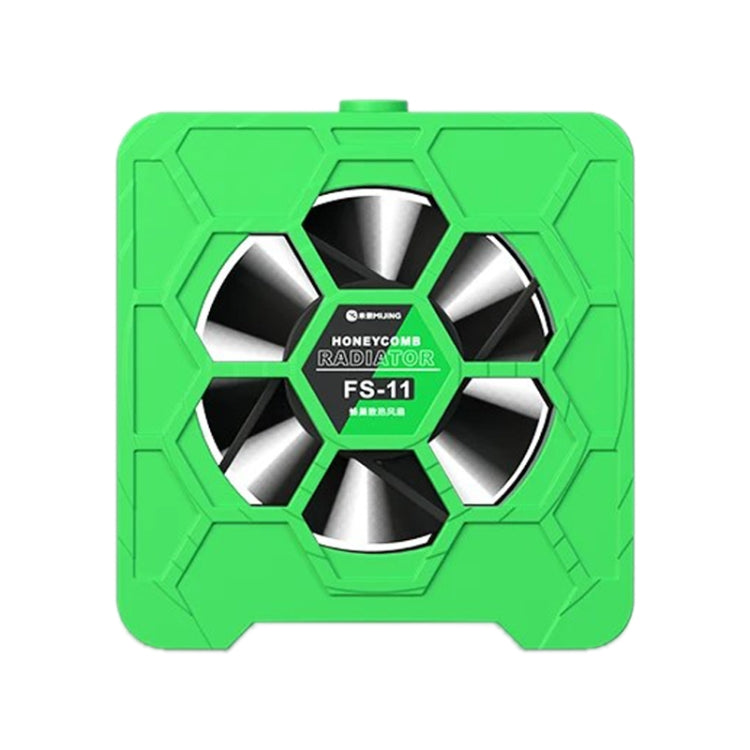 Mijing FS-11 refroidissement + durcissement UV + ventilateur rayonnant en nid d'abeille d'extraction de fumée