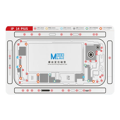 Coussinet magnétique souple et flexible de positionnement de vis double face MaAnt