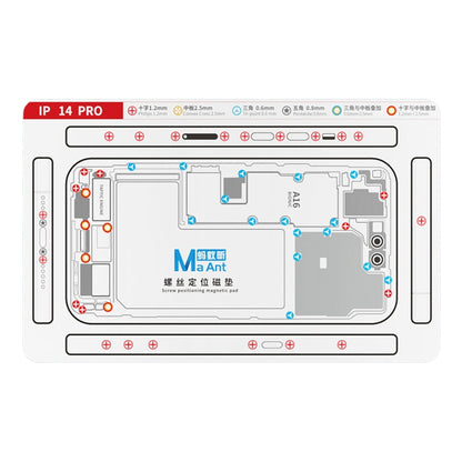 Coussinet magnétique souple et flexible de positionnement de vis double face MaAnt