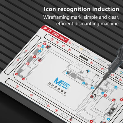 Coussinet magnétique souple et flexible de positionnement de vis double face MaAnt