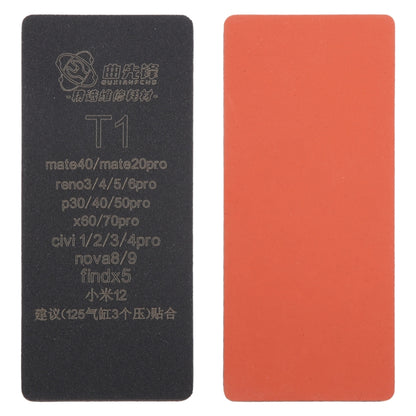 Tapis de collage pour écran LCD incurvé