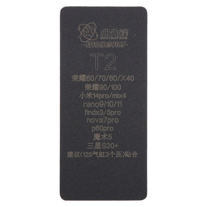 Tapis de liaison pour écran LCD incurvé, T2