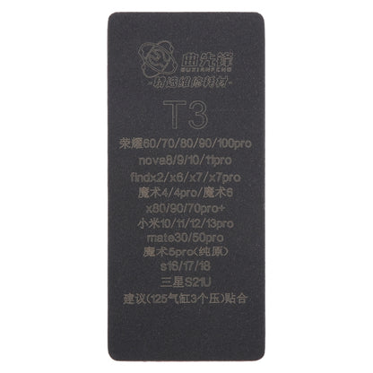 Tapis de liaison pour écran LCD incurvé, T3