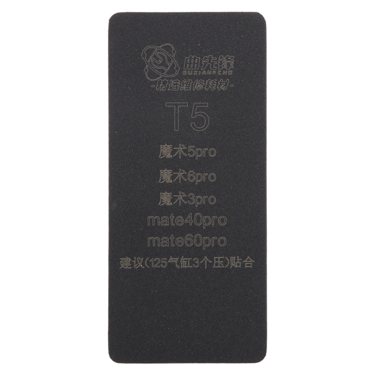 Tapis de liaison pour écran LCD incurvé, T5