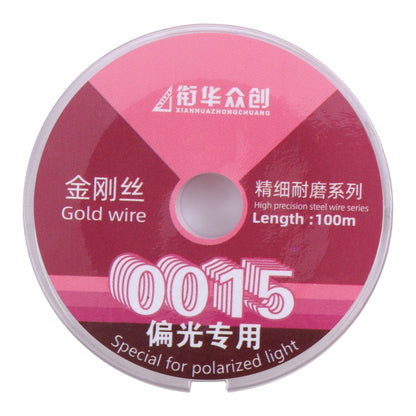 Fil de diamant de séparation de films polarisants de filtre d'affichage à cristaux liquides