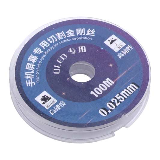 Fil de diamant de séparation d'écran LCD